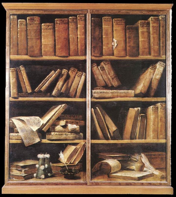 CRESPI, Giuseppe Maria Bookshelves dfg oil painting picture